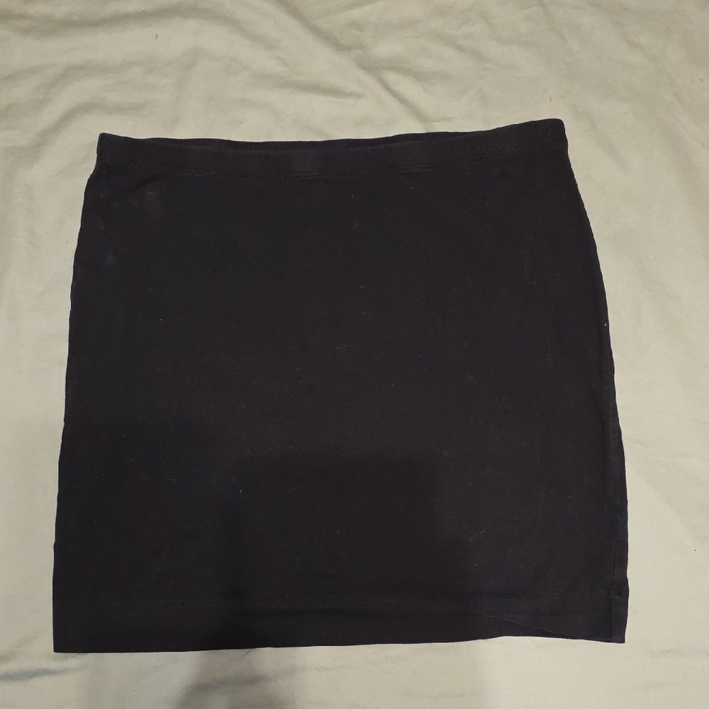 H&M Black Mini Skirt